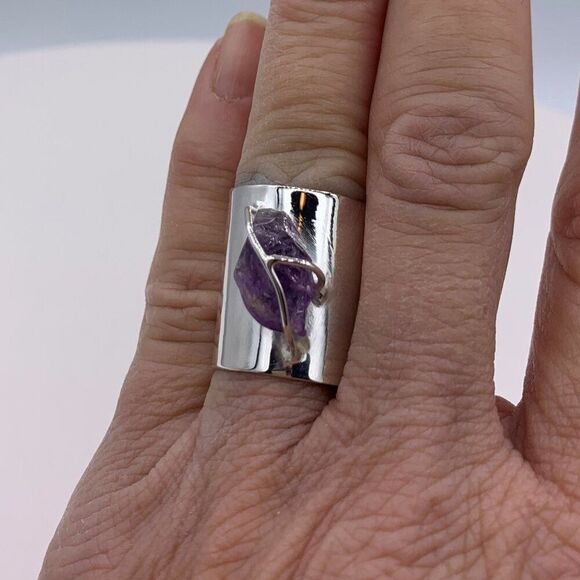 Sweater, EUC, beaded neckline, deep rich purple, 3/4 sleeve, sz Med - Picture 10 of 15